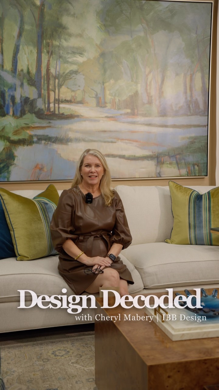 DESIGN, DECODED | with Cheryl Mabery 🤍A beautiful bedside table is only beautiful if it works for the way you live!In our latest Design, Decoded tip, IBB designer Cheryl Mabery shares an often-overlooked detail when selecting nightstands: surface area matters!Beyond finding the right style and proportions, consider what you actually need within reach—a lamp, your favorite book, a glass of water, or those everyday essentials.Designer takeaway: Don’t sacrifice function for aesthetics. The best furnishings strike a beautiful balance between the two.Because thoughtful design isn’t just about how a room looks—it’s about how comfortably you live in it. ✨