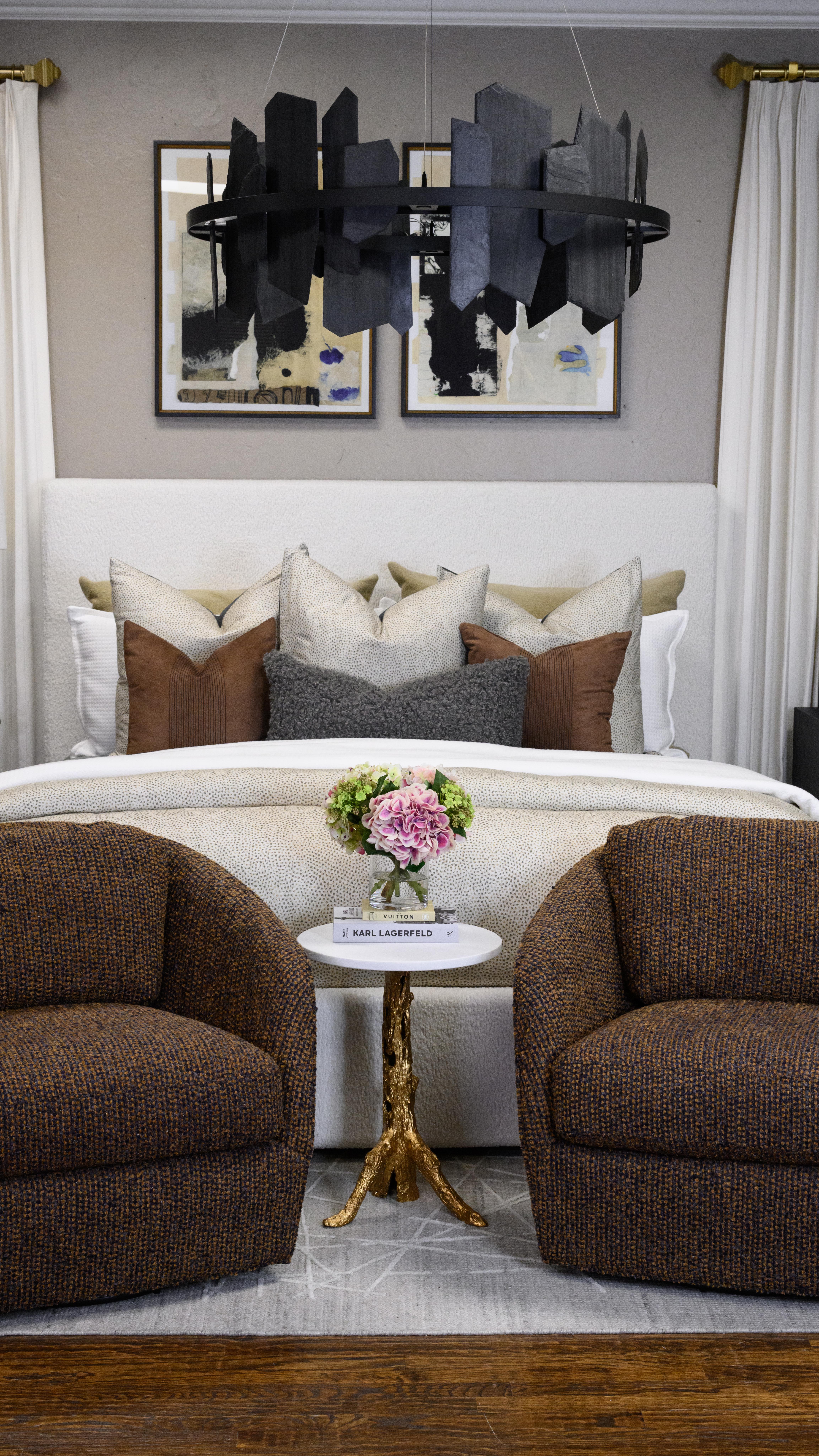 We always love sharing a peek behind the scenes, this time with our newest #TeamIBB designer, Cindy Tadie!Cindy brings a wealth of design knowledge and a thoughtful approach to every project, and we’re so lucky to have her on our team! Here’s a look at the #behindthescenes of our most recent shoot with @audriedollins and @designer_cindy_tadie!🩷#photoshoot #interiordesigner #design #designerlife #dreamhome