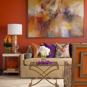 Living Room Design by Pam Hood, IBB Designer