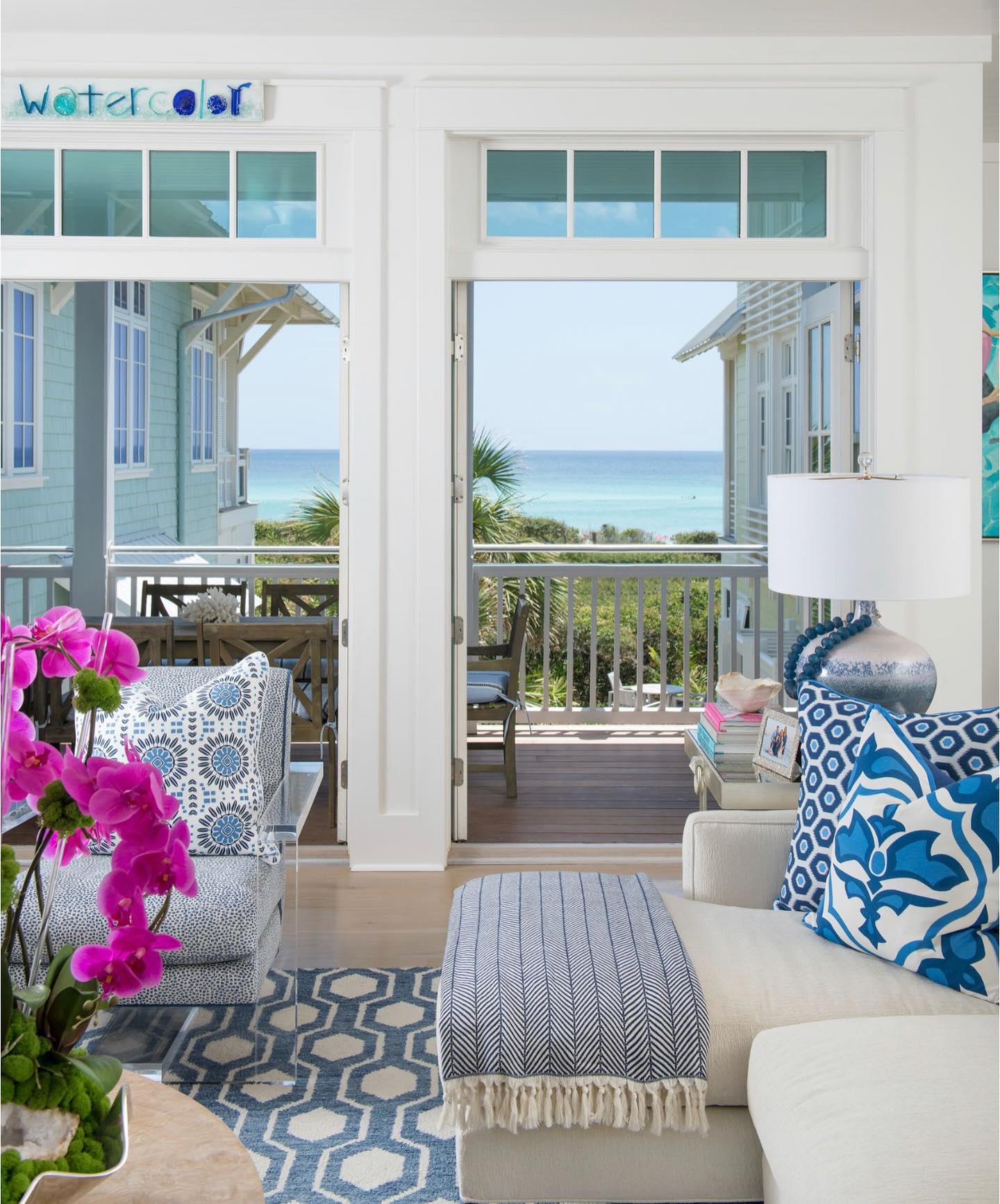 Life is better at the beach 🏝💙💕. See more of this vacation home on #30A is the #springissue of #IBBatHome. View online or pick up a copy at our store in #Frisco. All furnishings & decor available through our store in Frisco. #designmagazine #beachhouse #lifeisbetteratthebeach #travelingdesigner #beachhousedecor #Floridadesign #30Astyle #vacationhomedesign #beachinteriors #teamIBB #ibbdesign