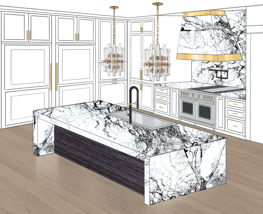 Kitchen Design Trends: Range Backsplashes - Callier and Thompson