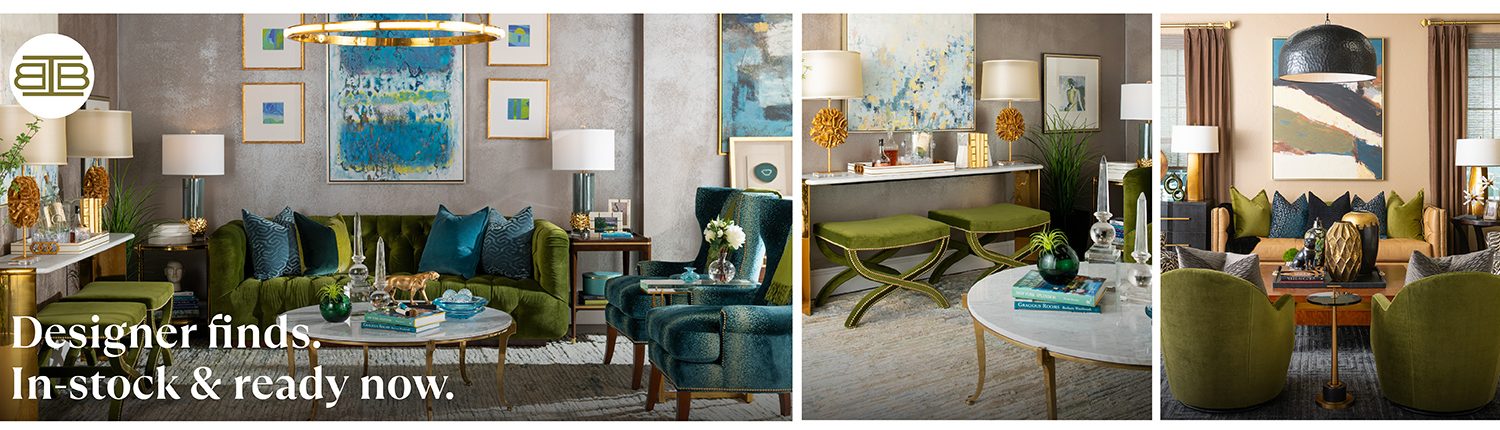 Designer Finds. In stock & ready now!